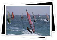 windsurfing